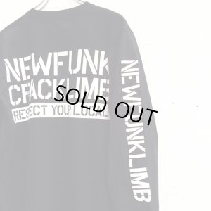 画像6: 【CRACKLIMB】 C.M.N.D LONG TEE (BLACK)