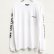 画像1: 【CRACKLIMB】 C.M.N.D LONG TEE (WHITE) (1)