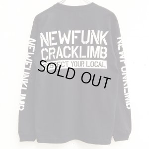 画像2: 【CRACKLIMB】 C.M.N.D LONG TEE (BLACK)