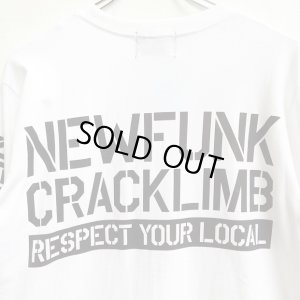 画像4: 【CRACKLIMB】 C.M.N.D LONG TEE (WHITE)