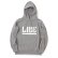 画像2: 【LIBE BRAND】 QP BIG LOGO PARKER (GRAY)