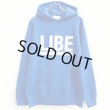 【LIBE BRAND】 BIG LOGO PARKA (BLUE)