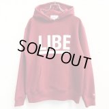 【LIBE BRAND】 BIG LOGO PARKA (WINE)