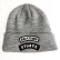 画像1: 【SQUARE】 BRATSON×SQAR COLLABO KNIT CAP "LOGO DESIGN" (GRAY) (1)