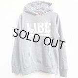 【LIBE BRAND】 QP BIG LOGO PARKER (GRAY)