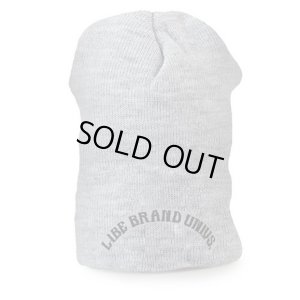 画像1: 【LIBE BRAND】 QP SINGLE KNIT CAP (GRAY)