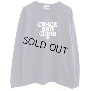 画像1: 【CRACKLIMB】 HAL LONG TEE (NAVY)