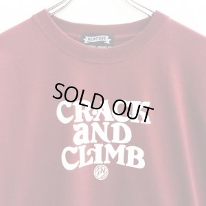 画像3: 【CRACKLIMB】 HAL LONG TEE (WINE)