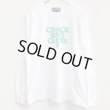 【CRACKLIMB】 HAL LONG TEE (WHITE)