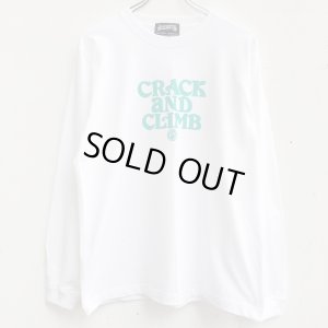 画像1: 【CRACKLIMB】 HAL LONG TEE (WHITE)