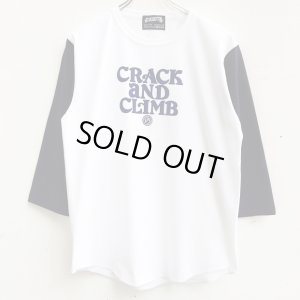 画像1: ＊SALE＊【CRACKLIMB】 HAL BASEBALL TEE