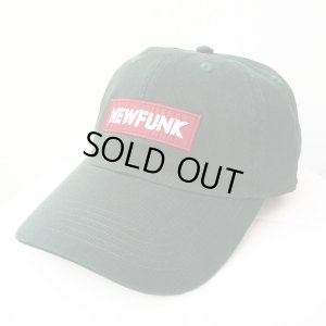 画像1: 【NEWFUNK】NF BOX LOGO 6 PANEL CAP (D.GREEN)