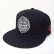 画像1: 【CRACKLIMB】GAZE×CRACK SNAPBACK CAP (BLACK) (1)