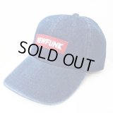 【CRACKLIMB】 NF BOX LOGO DENIM 6 PANEL CAP (INDIGO)