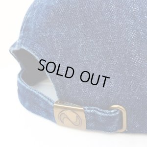 画像5: 【CRACKLIMB】 NF BOX LOGO DENIM 6 PANEL CAP (INDIGO)