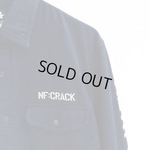 画像4: 【CRACKLIMB】C.M.N.D MILITARY SHIRT (NAVY)