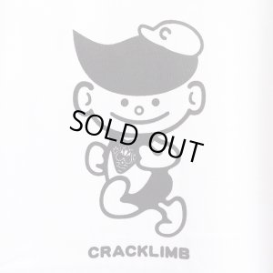 画像3: 【CRACKLIMB】 クラッ君 TEE (WHITE)