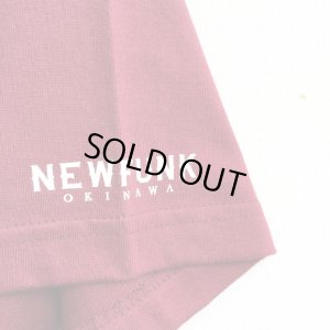 画像4: 【CRACKLIMB】 GAZE×CRACK / BIZ TEE (WINE)