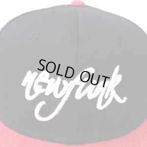 画像2: 【CRACKLIMB】 newfunk SNAPBACK CAP (BLACK×RED)