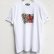 画像1: 【CRACKLIMB】 GAZE×CRACK / BIZ TEE (WHITE) (1)