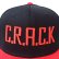 画像2: 【CRACKLIMB】 CRACK SNAPBACK CAP (BLACK×RED)