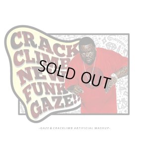 画像6: 【CRACKLIMB】 GAZE×CRACK / BIZ TEE (WINE)