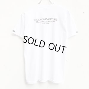 画像2: 【CROOKS&CASTLES】 GET PAID TEE (WHITE)