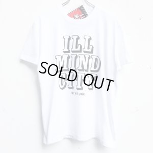 画像1: 【CRACKLIMB】 ILL MIND CITY TEE + CD-R SET (White)