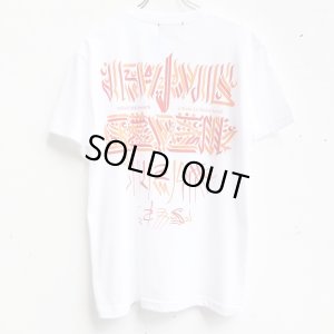 画像1: 【CRACKLIMB】 NEWFUNK×PITC DINERO 2078 "7th.Anniversary" TEE (WHITE)