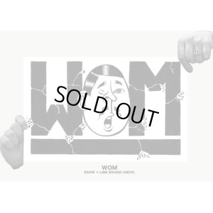 画像6: 【LIBE BRAND×ESOW】WOM EYE TEE (WHITE)