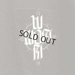 画像3: 【LIBE BRAND×ESOW】WOM CROSS POCKET TEE (BLACK)