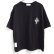 画像1: 【LIBE BRAND×ESOW】WOM CROSS POCKET TEE (BLACK) (1)