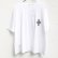 画像1: 【LIBE BRAND×ESOW】WOM CROSS POCKET TEE (WHITE) (1)