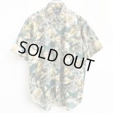 【CRACKLIMB】 BOTANICAL PATTERN SHIRT (B/G)