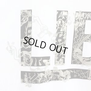 画像4: 【LIBE BRAND×ESOW】ESOW BIG LOGO TEE (WHITE)