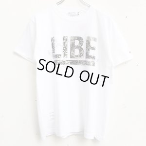 画像1: 【LIBE BRAND×ESOW】ESOW BIG LOGO TEE (WHITE)