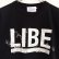 画像3: 【LIBE BRAND×ESOW】ESOW BIG LOGO TEE (BLACK)