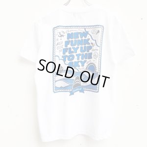 画像1: 【CRACKLIMB】 FLY UP TEE (WHITE)