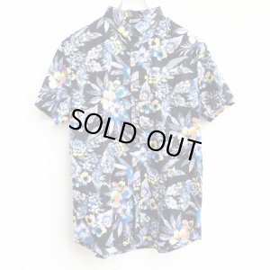 画像1: 【CRACKLIMB】FLOUR PATTERN SHIRT (BLU)