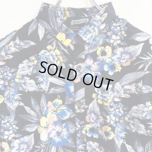 画像3: 【CRACKLIMB】FLOUR PATTERN SHIRT (BLU)