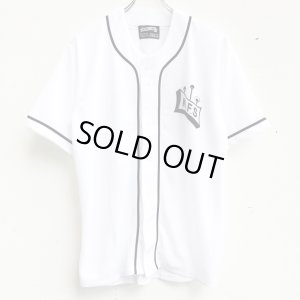 画像1: 【CRACKLIMB】SOUTH V.I.P. BASEBALL SHIRT (WHITE)