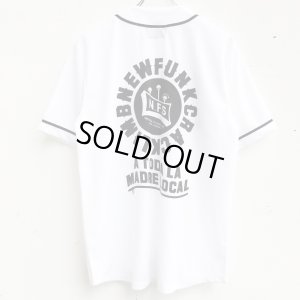 画像2: 【CRACKLIMB】SOUTH V.I.P. BASEBALL SHIRT (WHITE)