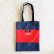 画像2: 【CRACKLIMB】TOTE BAG (RED/DNM)