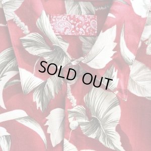 画像3: Botanical Aloha Shirt (RED)