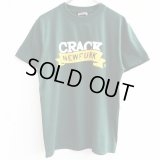 【CRACKLIMB】 FLAG TEE (D.GREEN)