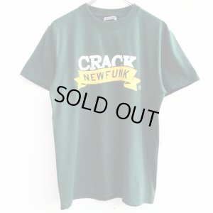 画像1: 【CRACKLIMB】 FLAG TEE (D.GREEN)