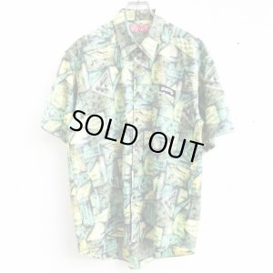 画像1: BOTANICAL PATTERN SHIRT (GRN/YLW)