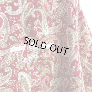 画像4: Paisley Pattern Shirt (RED)