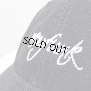 画像2: 【CRACKLIMB】 newfunk DENIM 6 PANEL CAP (BLACK)