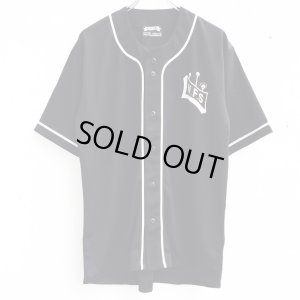 画像1: 【CRACKLIMB】SOUTH V.I.P. BASEBALL SHIRT (BLACK)